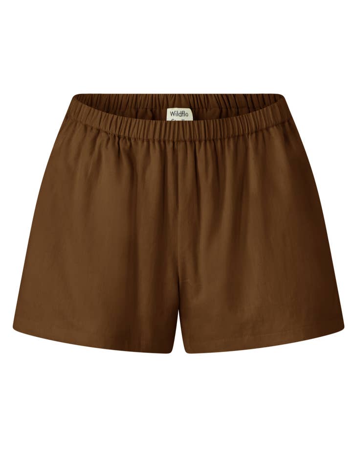 Caramelo Calções Forrados de Algodão Orgânico Toffee para venda a revendedores na Faire5