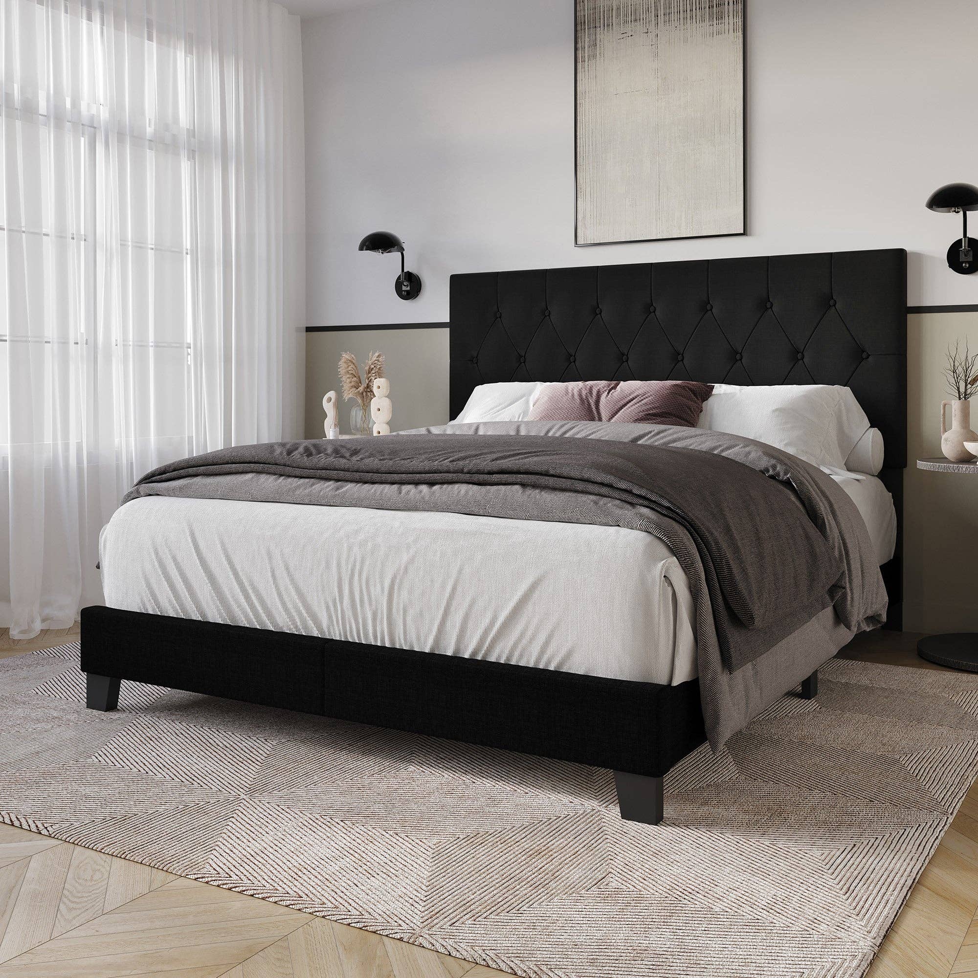 Home Design - Wholesale Bed - Dillon Tufted Upholstered Panel Bed22