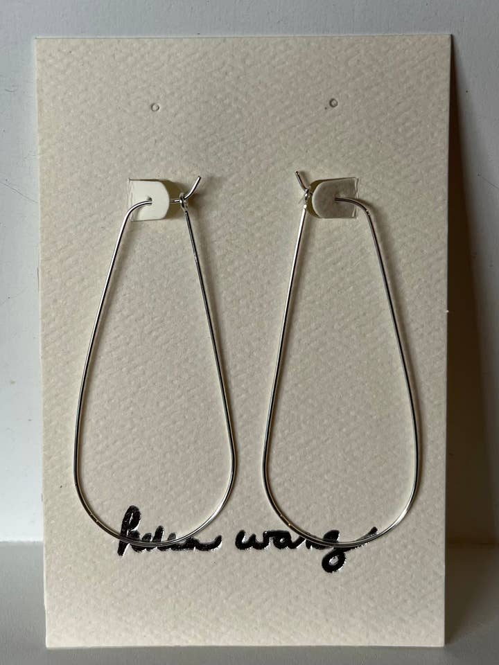 HWJ Earrings - Sterling Silver Teardrops for wholesale by Helen Wang Jewelry