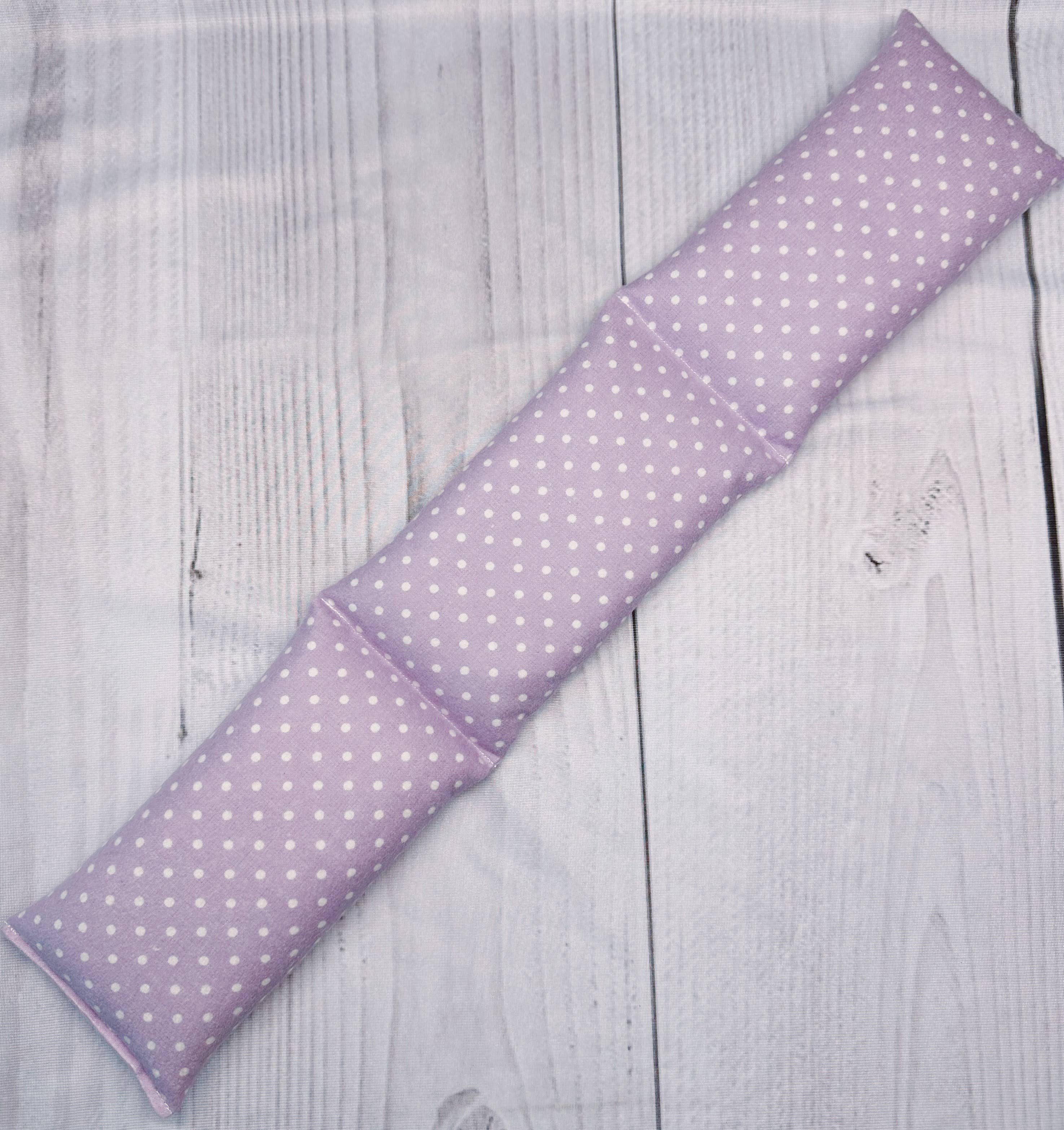 Wellness & Oils – wholesale Varm/kall kompress – Lavendel Neck Wrap Varm och kall terapi Lavendel Polka Dots1