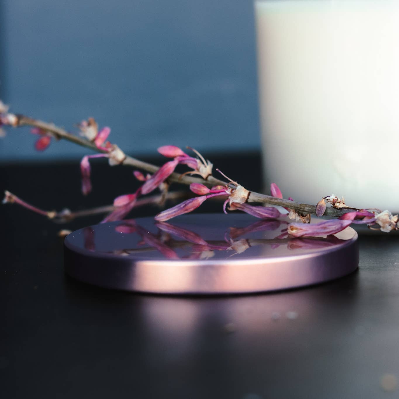 Cedar Mountain Candle - Wholesale Jar/Filled Candle - Peppered Suede - 9 oz Whiskey Glass Soy Candle3