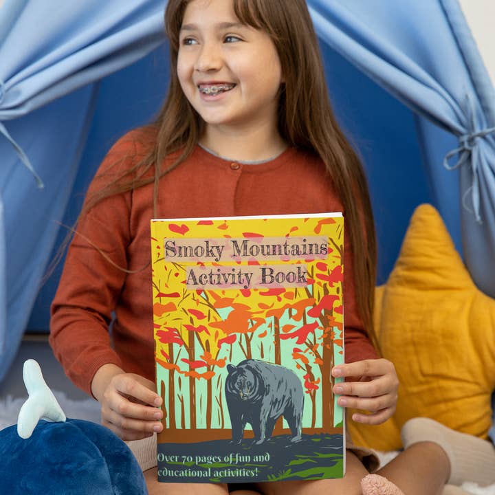Smoky Mountains National Park Activity Book for wholesale by Wilderkind Books