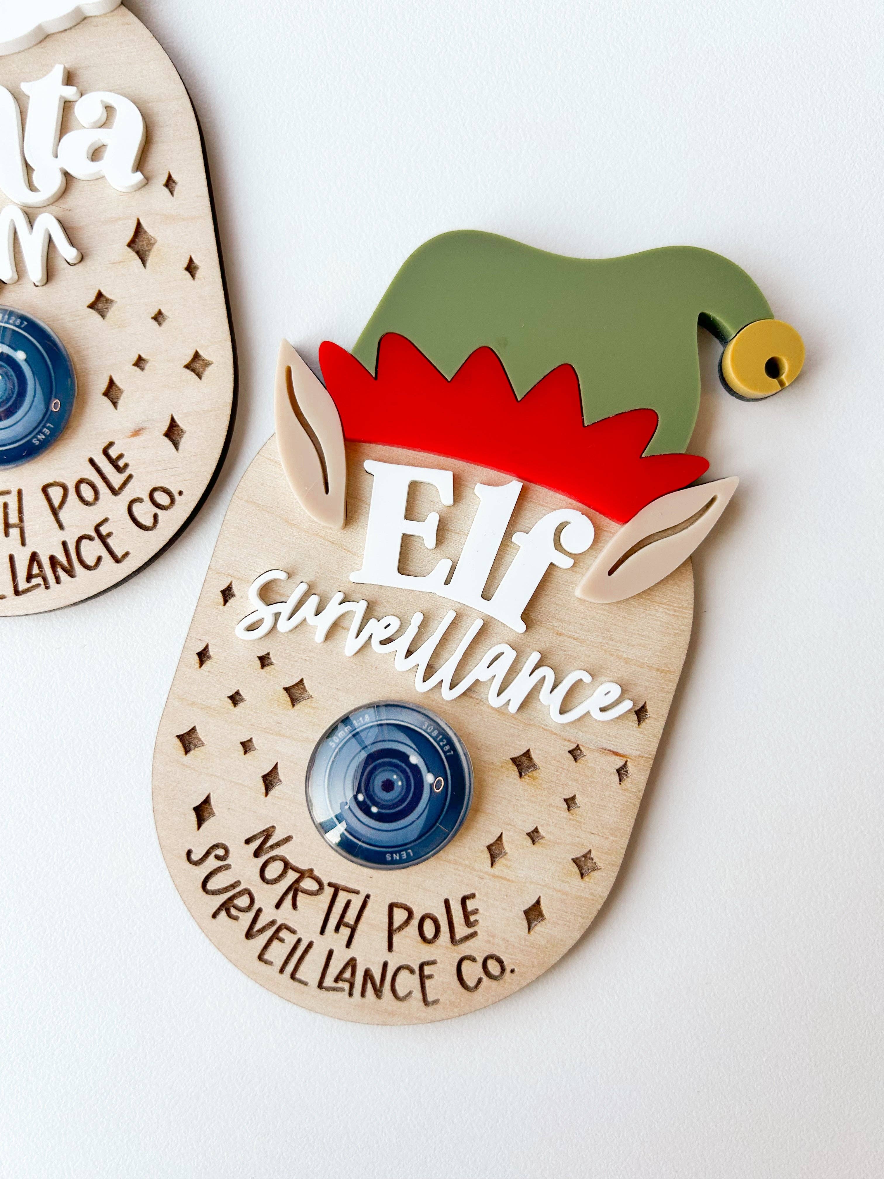 Goldie Letter Company - Wholesale Christmas Decoration - Santa & Elf Cam2