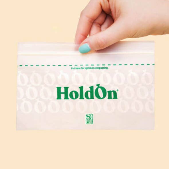 COMPOSTABLE ZIPSEAL SNACK BAGS for wholesale by HoldOn Bags