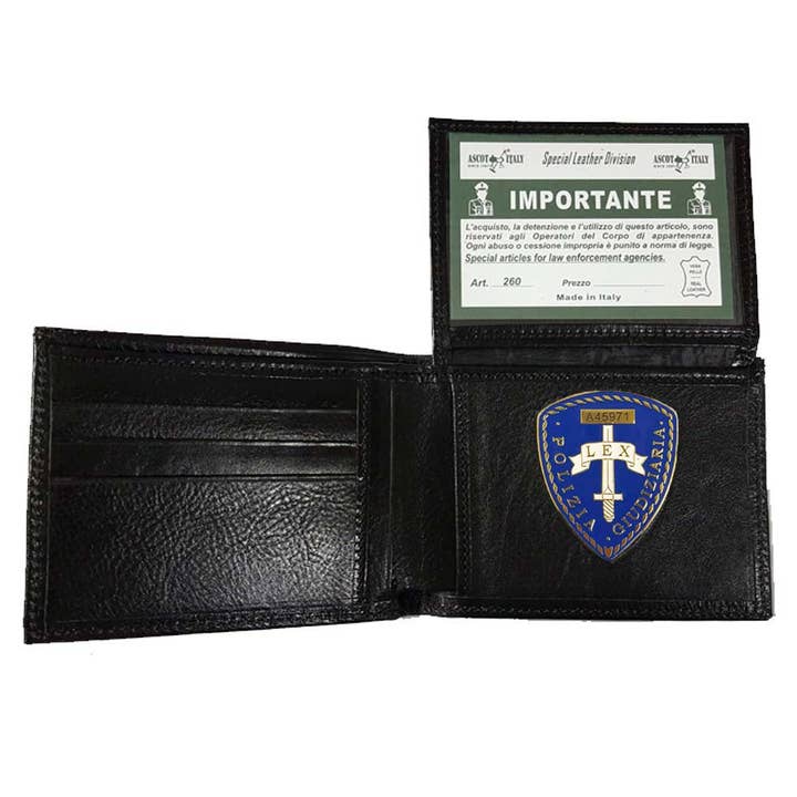 Judicial Police Wallets 80 for wholesale by Timbro Art