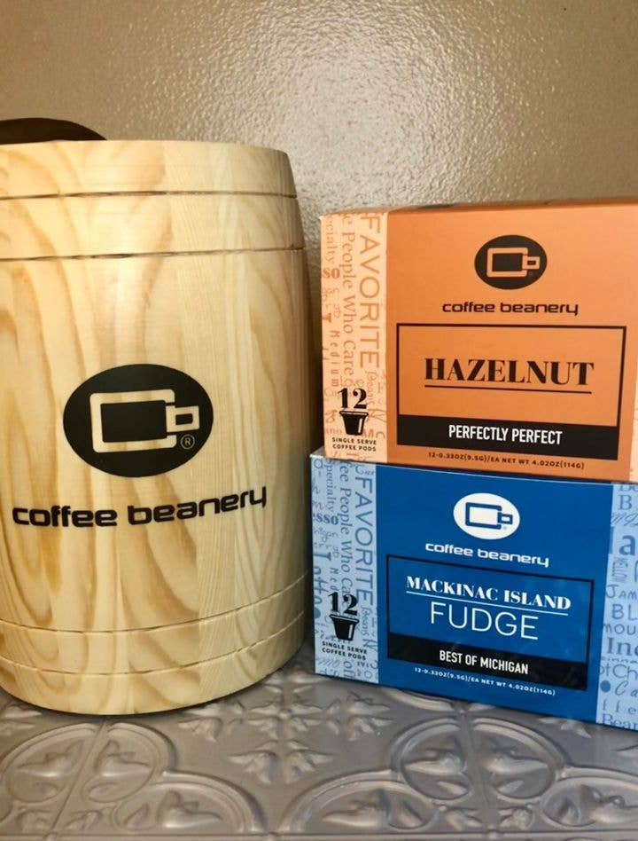 Coffee Beanery - Wholesale Coffee Pods - Hazelnut Flavored Coffee | Single Serve Pods4