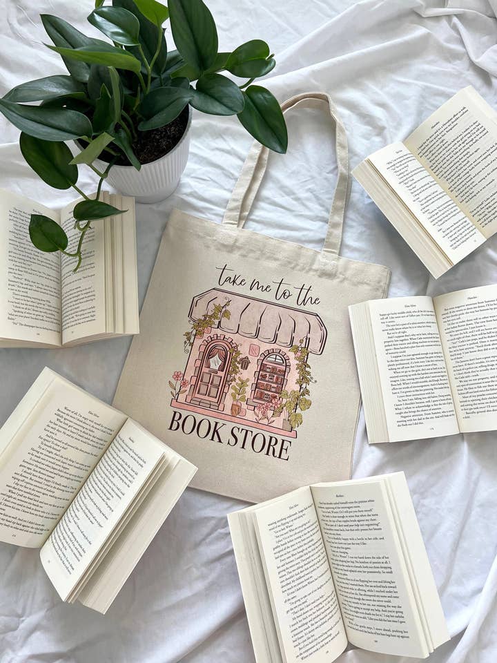 Ta mig till bokhandelns tygväska för wholesale av Birdie & Co.