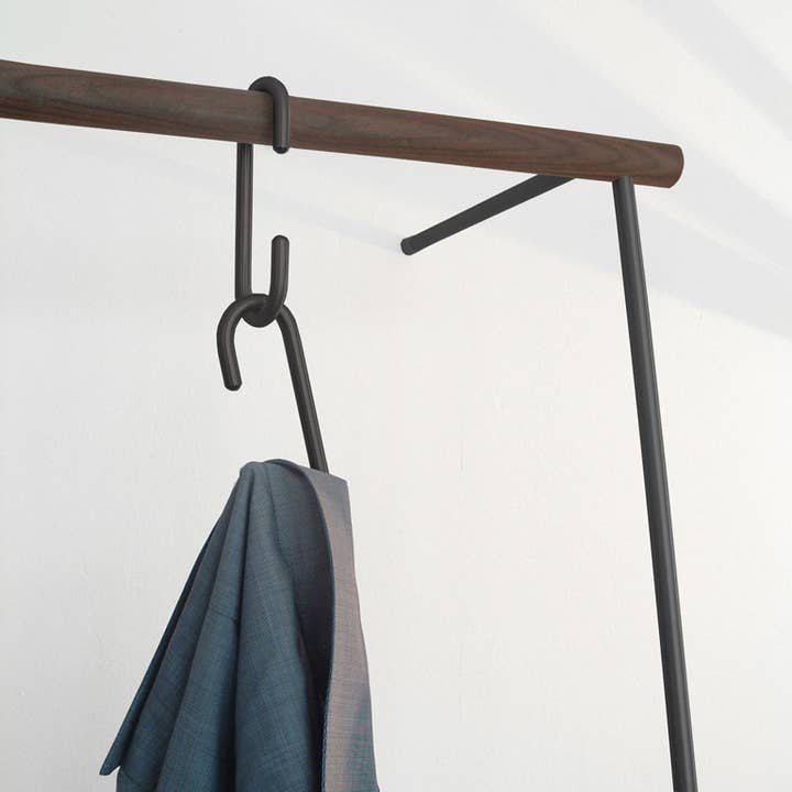 roomsafari – Großhandel Garderobenständer – LEANON II Anlehn-Garderobe - S5