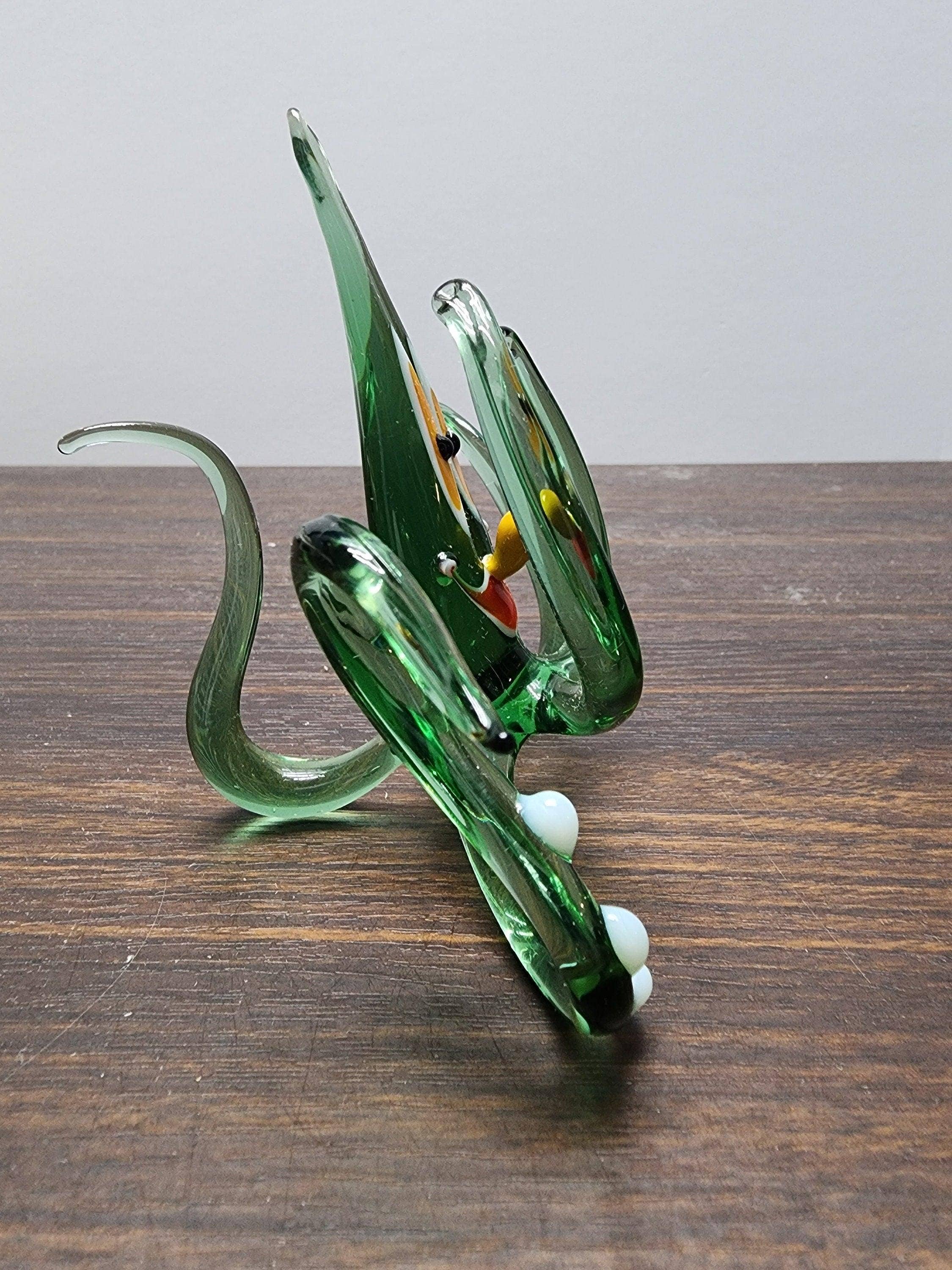 Glass by Iness - Wholesale Decorative Figurine - Naturally Colored Glass Figurine - Handcrafted - Octopus Design9