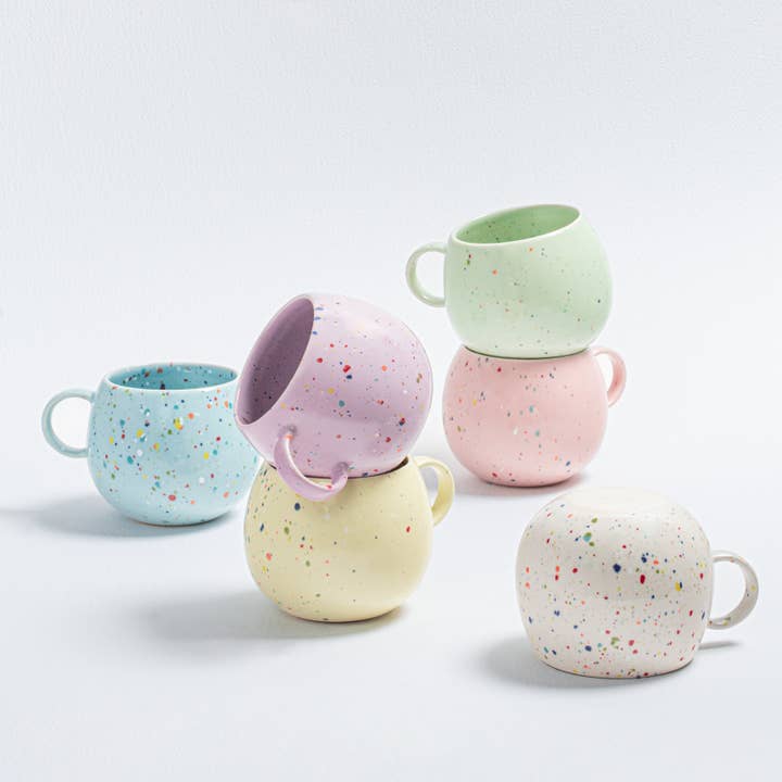 Egg Back Home - Wholesale Coffee Mug - New Party Ball Mug 90ml - Mix 6 Pieces