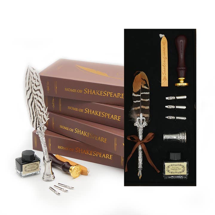 Quill Pen Magnetisk Presentlåda - Kafferand för wholesale av Mad Witch Ltd