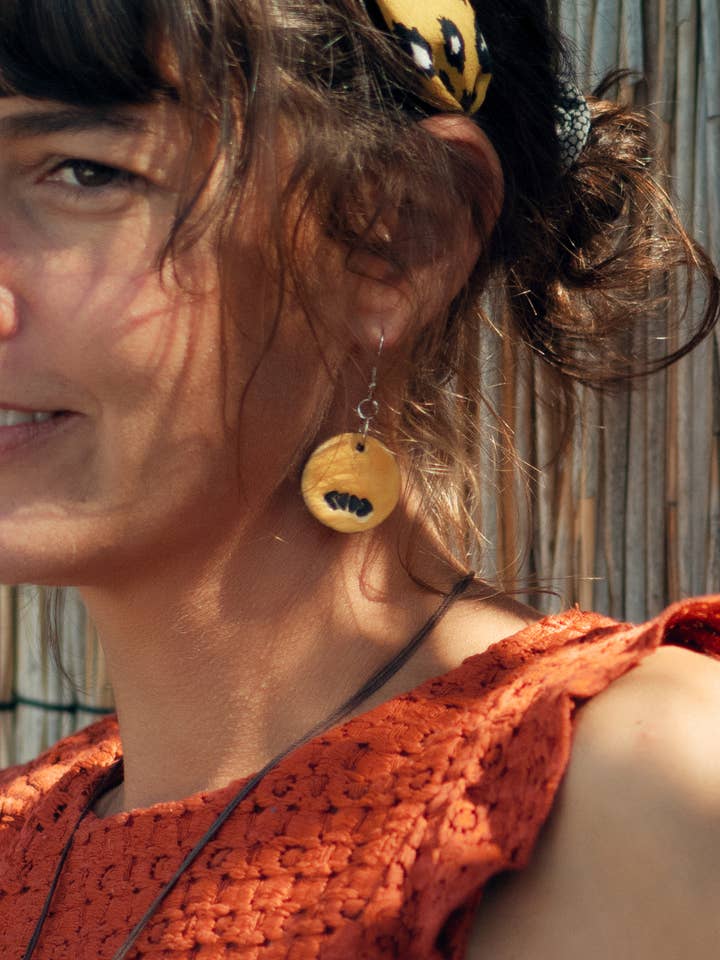 MEDIUM SAKURU EARRINGS for wholesale by Raku