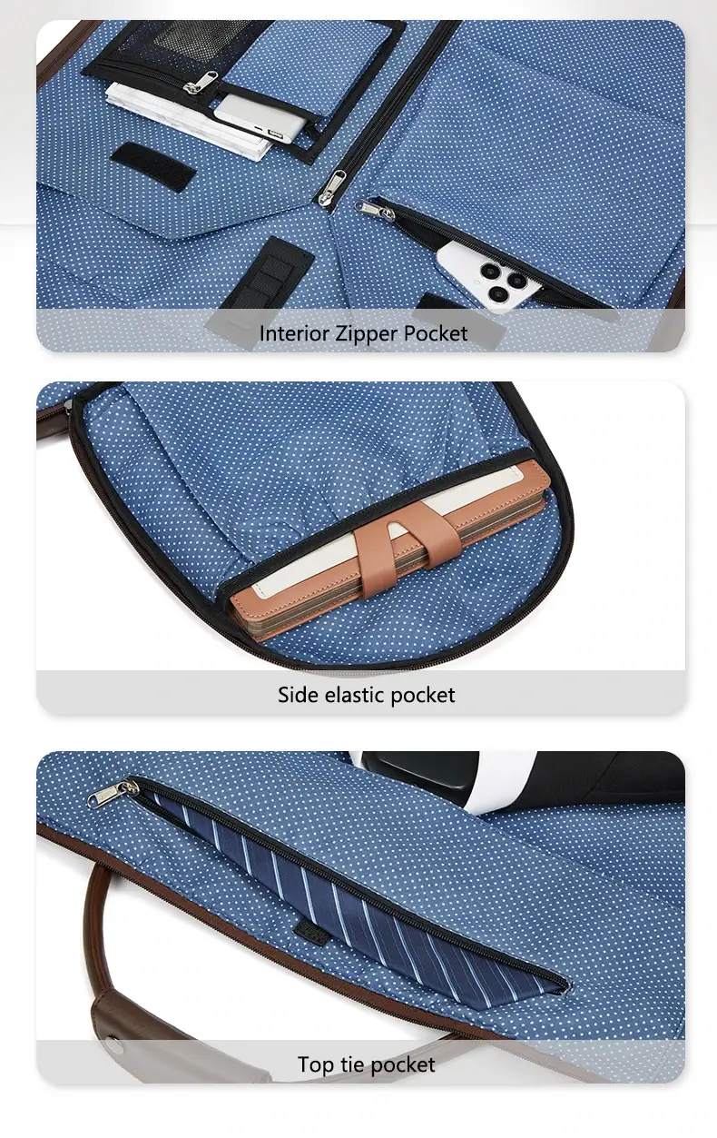 Bloom & Willow - Vendita all'ingrosso Sacca da viaggio - Unisex - Borsa da viaggio 2-in-1 Bloom & Willow per indumenti e borsone da cabina7