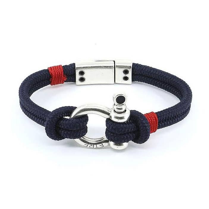 Men's Bracelet | Porto - Red for wholesale by Être - Bracelets & Accessories