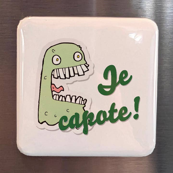 Je capote Fridge Magnet for wholesale by PhiloPerse