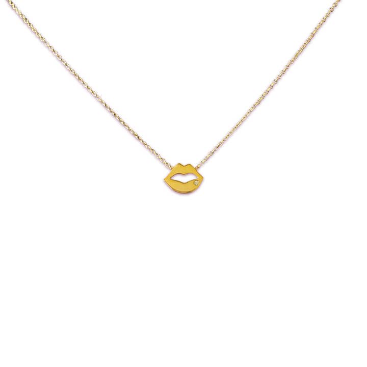 Sweet Lips Necklace for wholesale by Be the Good
