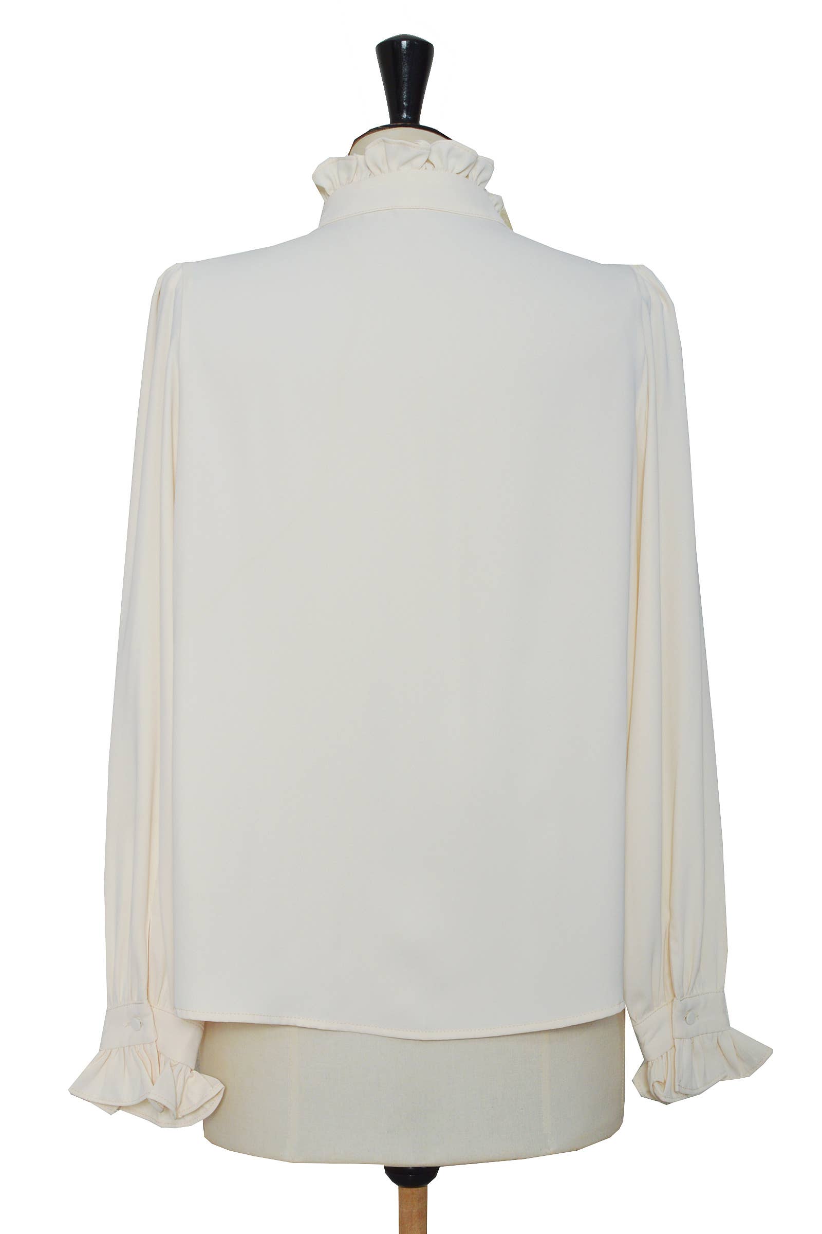 ELLI WHITE - Wholesale Button Down Shirt - Women's - Shirt with embossed floral collar8