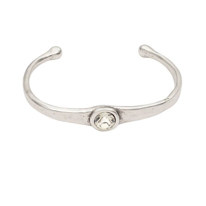 Brazalete Blaze - Cristal transparente para venta al por mayor de Avance