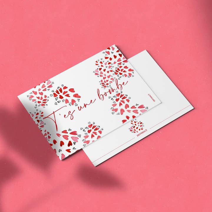 Compliment card for wholesale by papier ananas