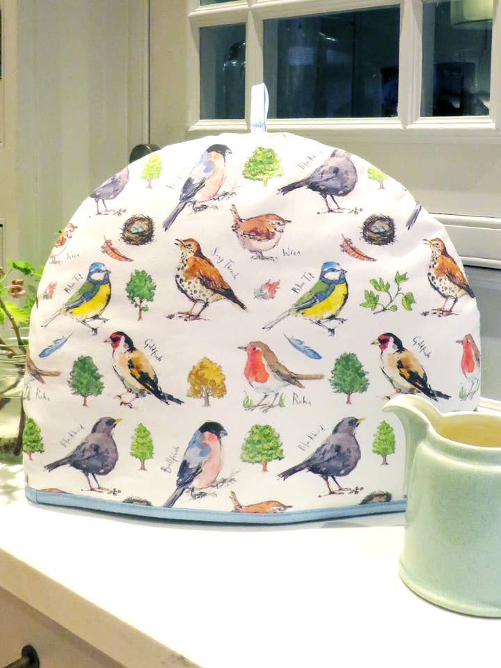 Garden Bird Song Tea Cosy for wholesale by Samuel Lamont and Sons
