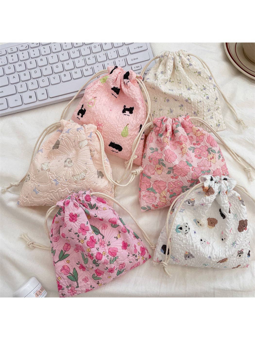 Funkyrel® Atzbranding Limited – estojo - Mulher por atacado – Cosbai - Bolsa de Cordão para Desenhos Animados & Saco de Armazenamento17