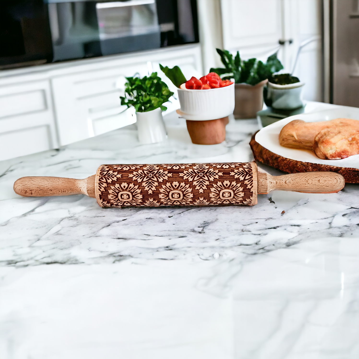 Gia Roma - Wholesale Rolling Pin - Spring Kitchen Gifts + Easter Baking, Rolling Pin for cookie35