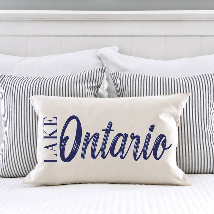 Your Custom Lake Throw Pillow - Spring Home Decor for wholesale by LuckTen
