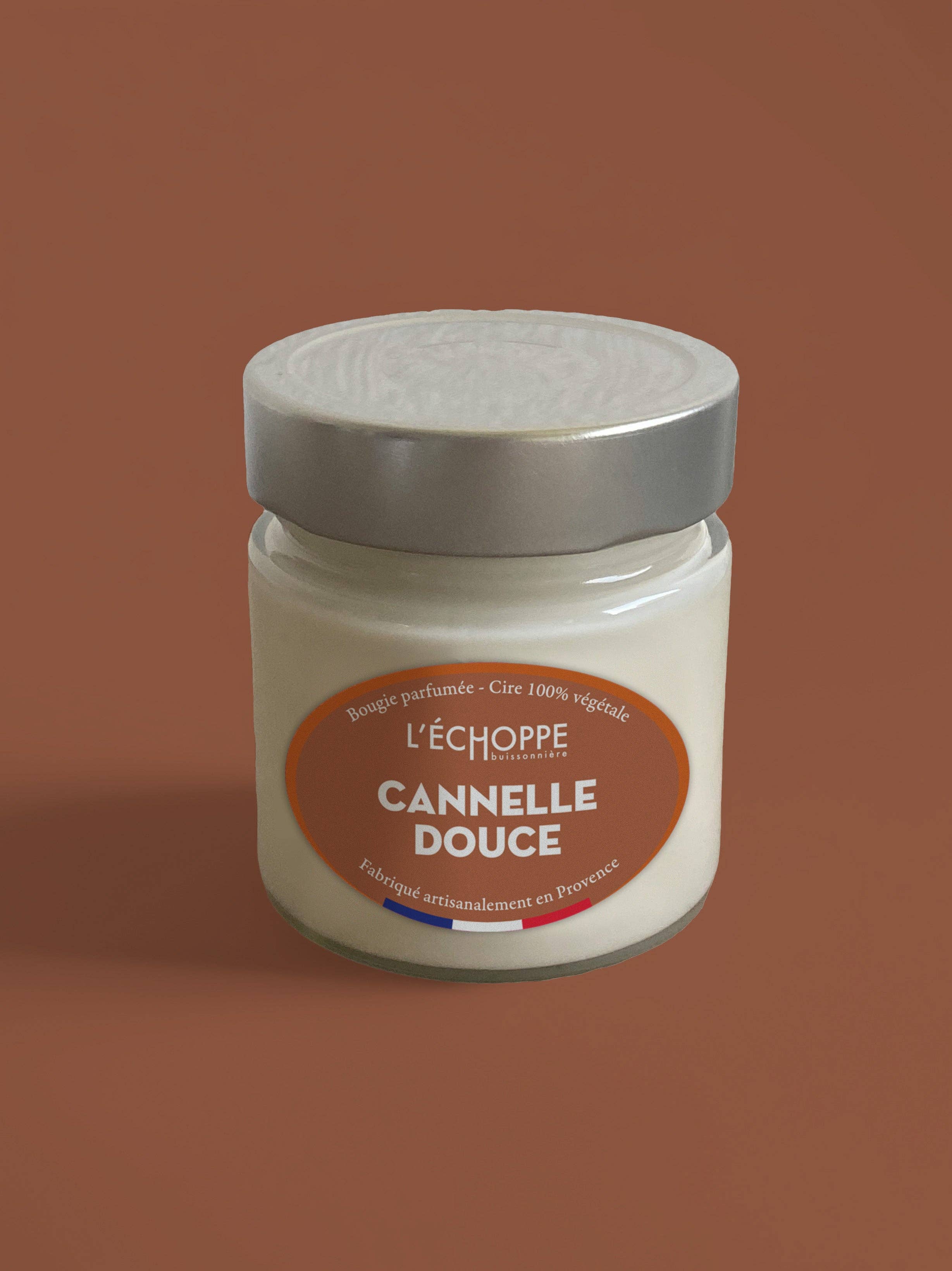 L'Échoppe Buissonnière - Wholesale Jar/Filled Candle - Sweet Cinnamon - Scented Candle 180g2