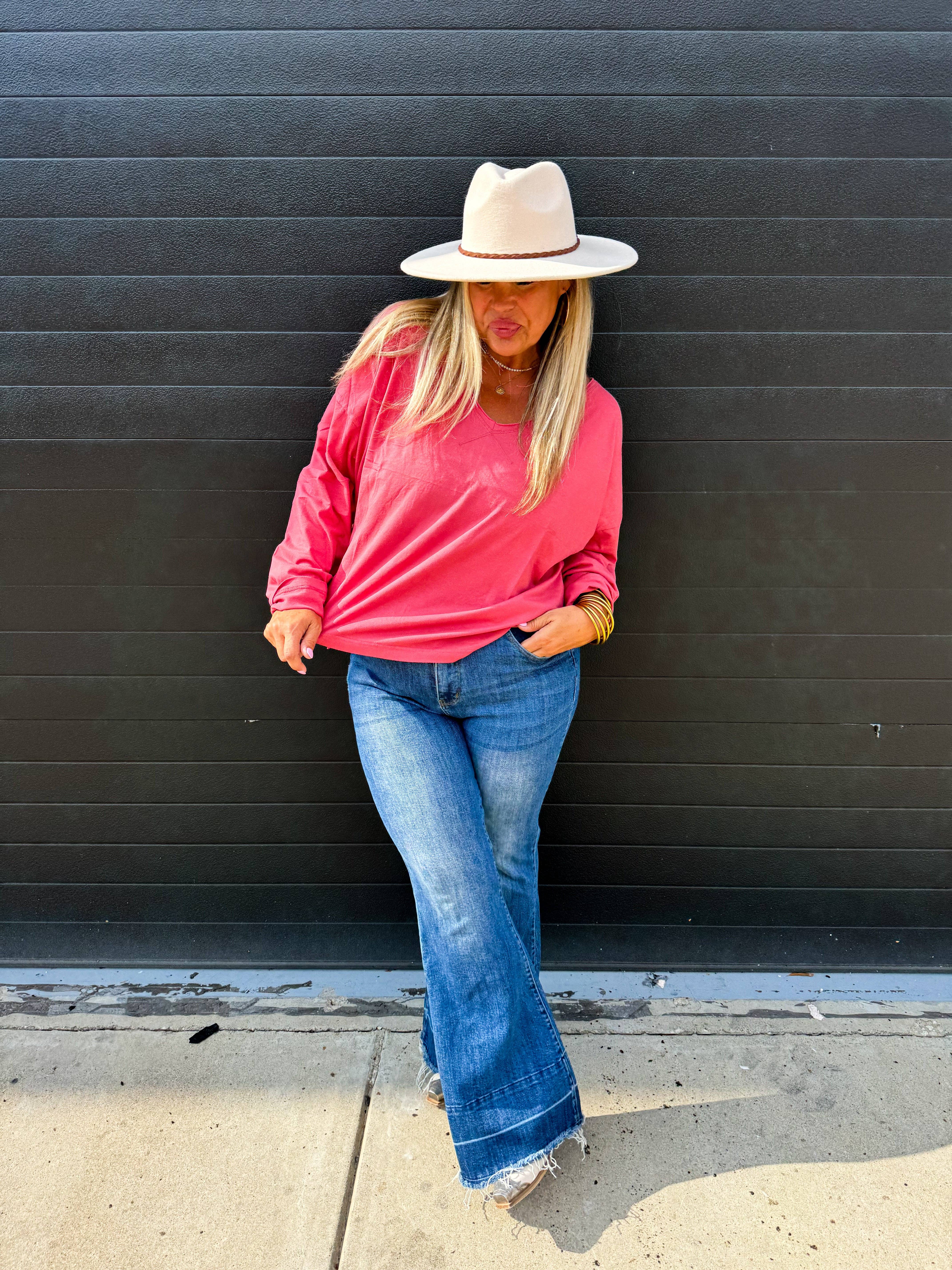 BLAKELEY - Wholesale T-Shirt - Women's - PARKER BASIC WASHED TEE1