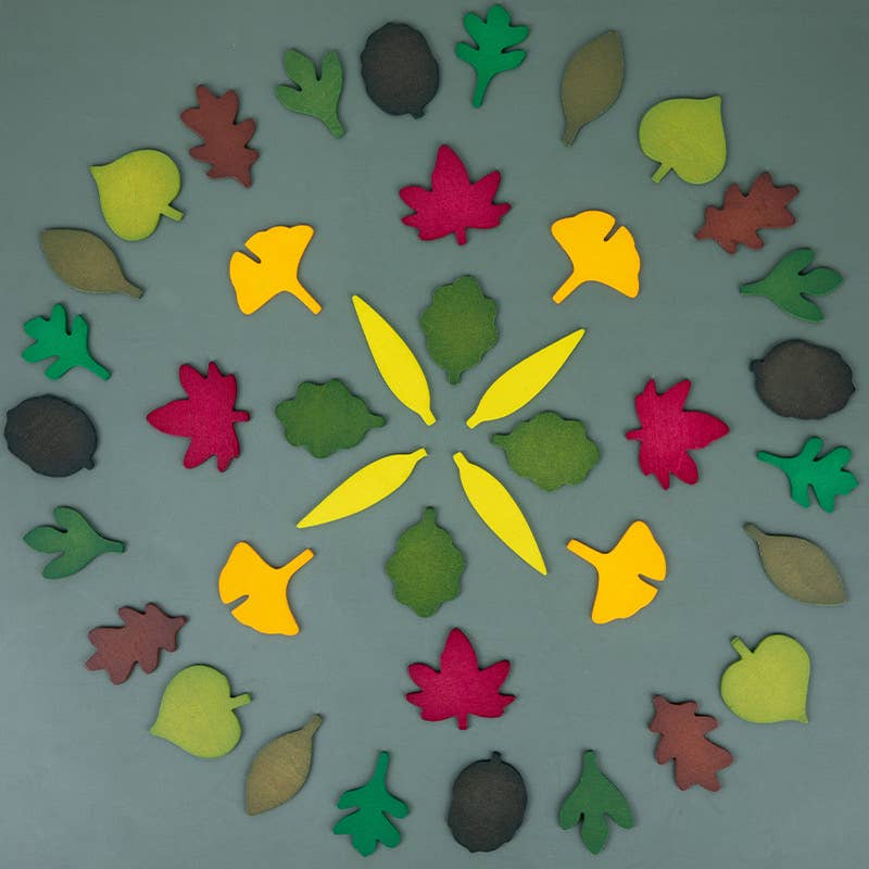 Q&C Distribution - Wholesale Wood Toy - Kids - Wooden Leaf Toy Montessori Toys (3+)1