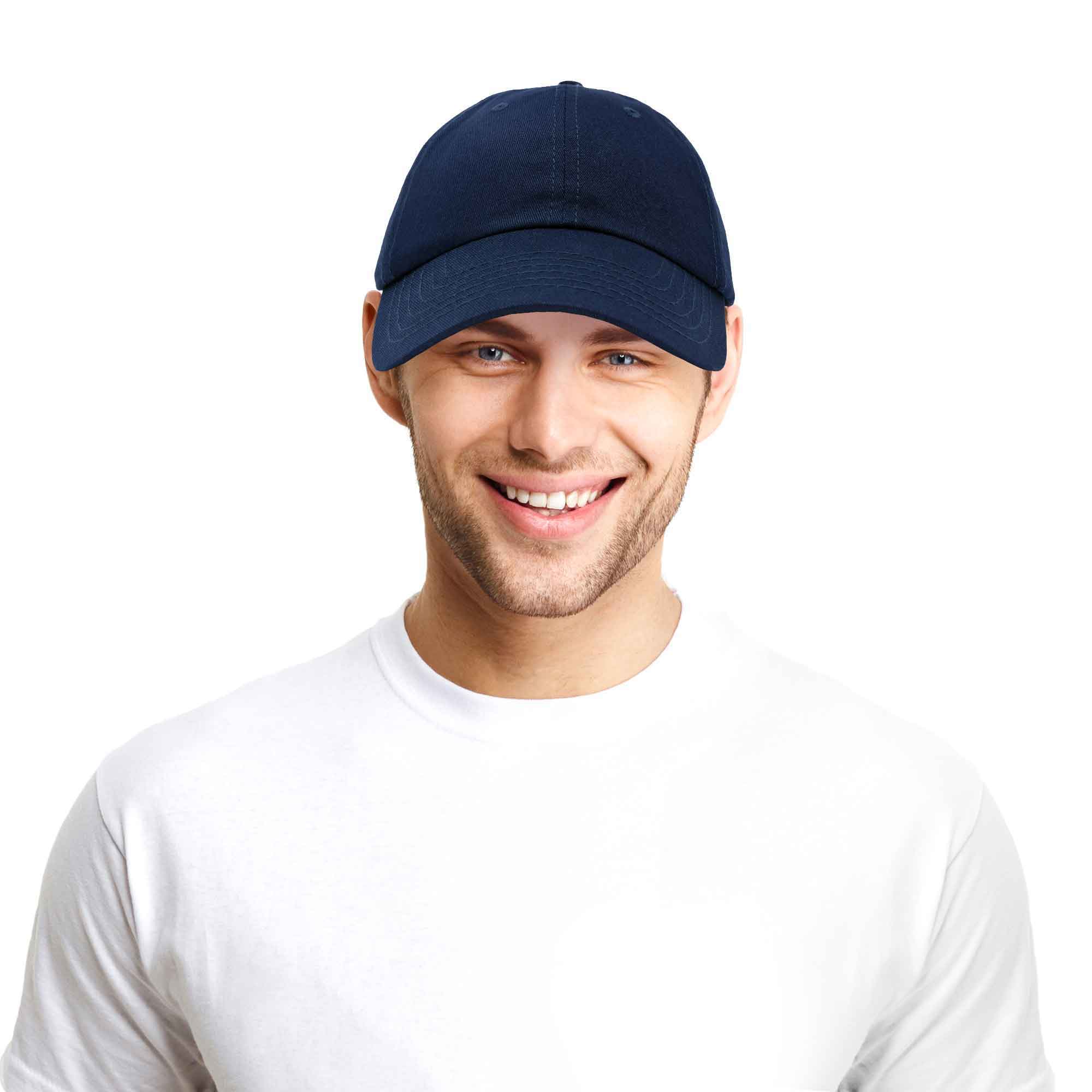 Dalix - Wholesale Baseball Cap - Unisex - DALIX Unisex Unstructured Cotton Cap Adjustable Plain Hat91