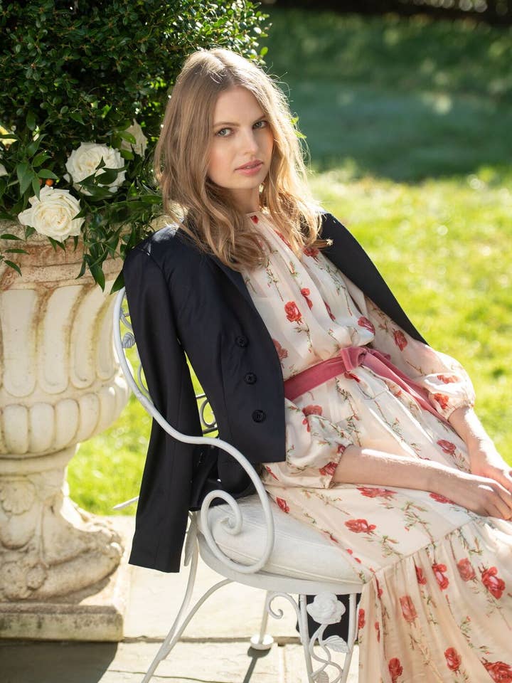 Chaqueta The Tulip | Azul medianoche para venta al por mayor de Black Iris