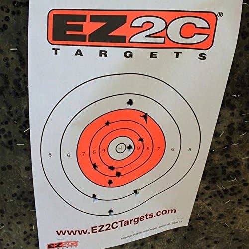 EZ2C Targets - Wholesale Sporting Accessories - 25 EZ2C Targets Style 12: Paper Targets for Shooting Range B16 USA MADE 11"x17" Pad of 2512