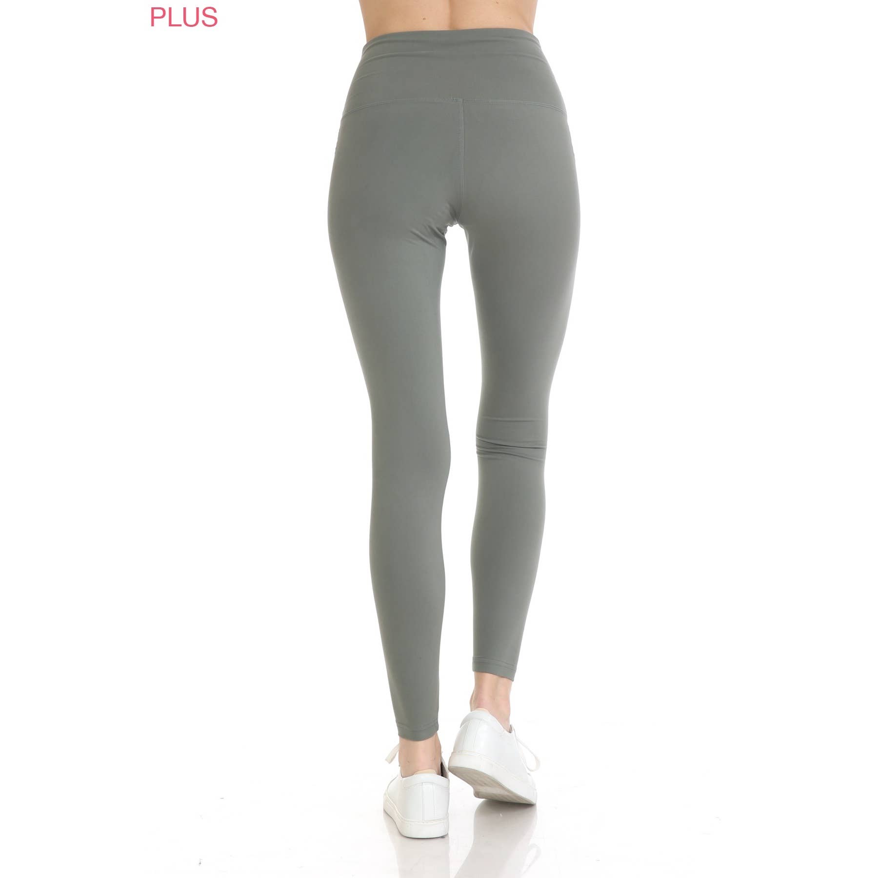 Leggings Depot – Leggings de desporto/casuais - Mulher por atacado – Plus Size 5" Banda de Yoga Premium Activvewear Leggings11