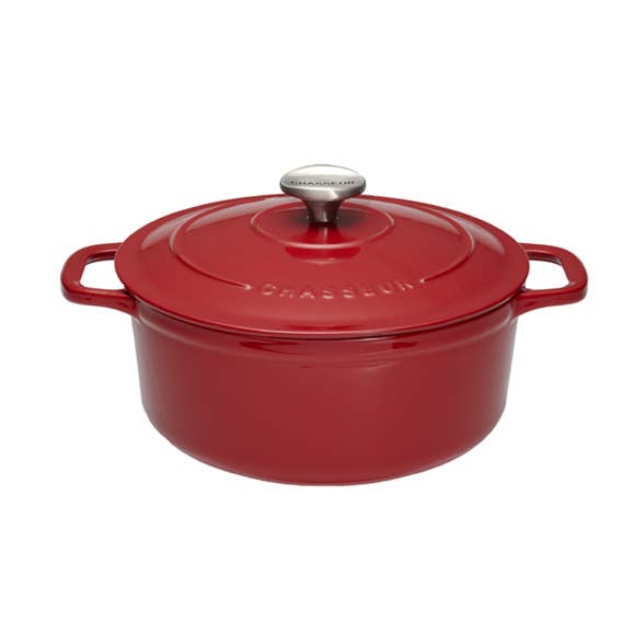 Chasseur 16cm Round Casserole - Chilli Red for wholesale by Dexam UK