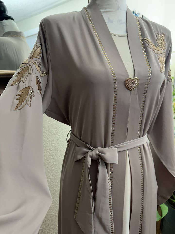 Bonita Style - Wholesale Kaftan - Women's - Amina Abaya1