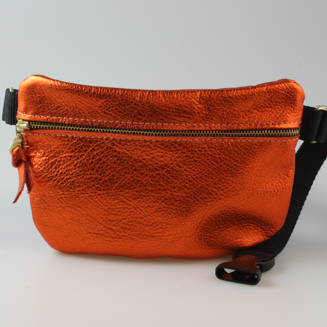 Zina Kao Exclusives - Wholesale Belt Bag - Women's - The Metallic Ruston Hipbag/Crossbody/Sling17