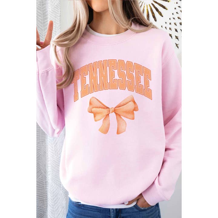 A. BLUSH CO - Wholesale Graphic Sweatshirt - Women's - TENNESSEE BOW Graphic Sweatshirt3