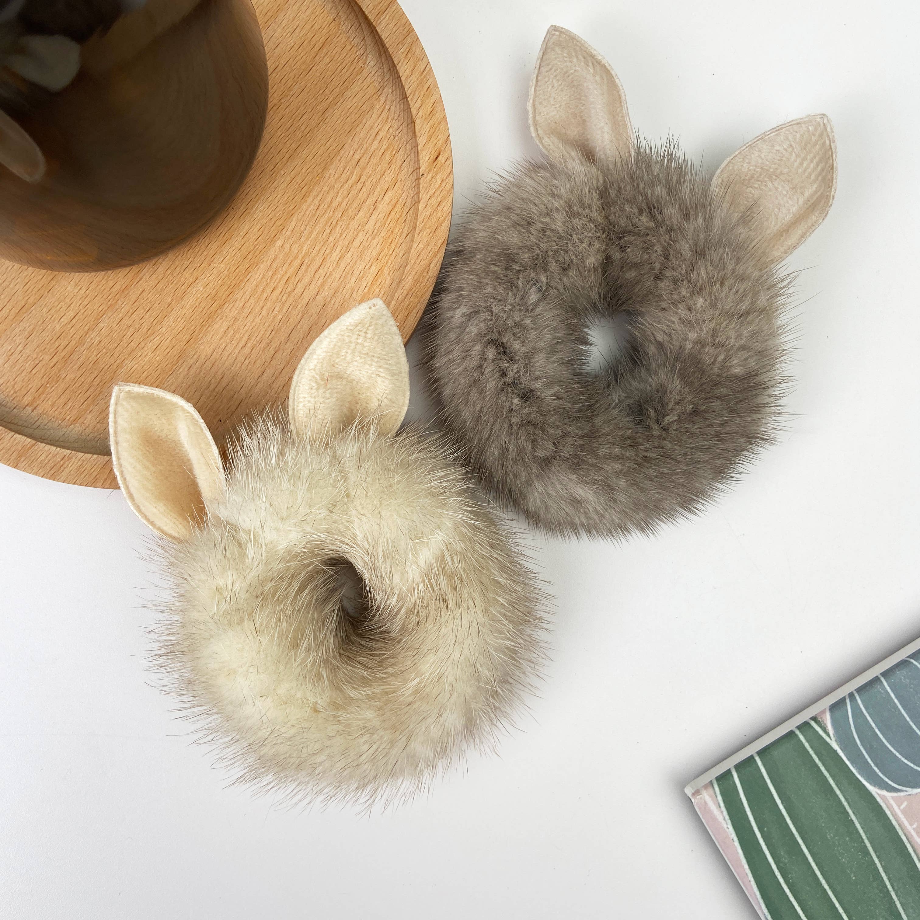 SoapElenGlen - Wholesale Hair Tie - Mink Fur Cute Hair Tie4