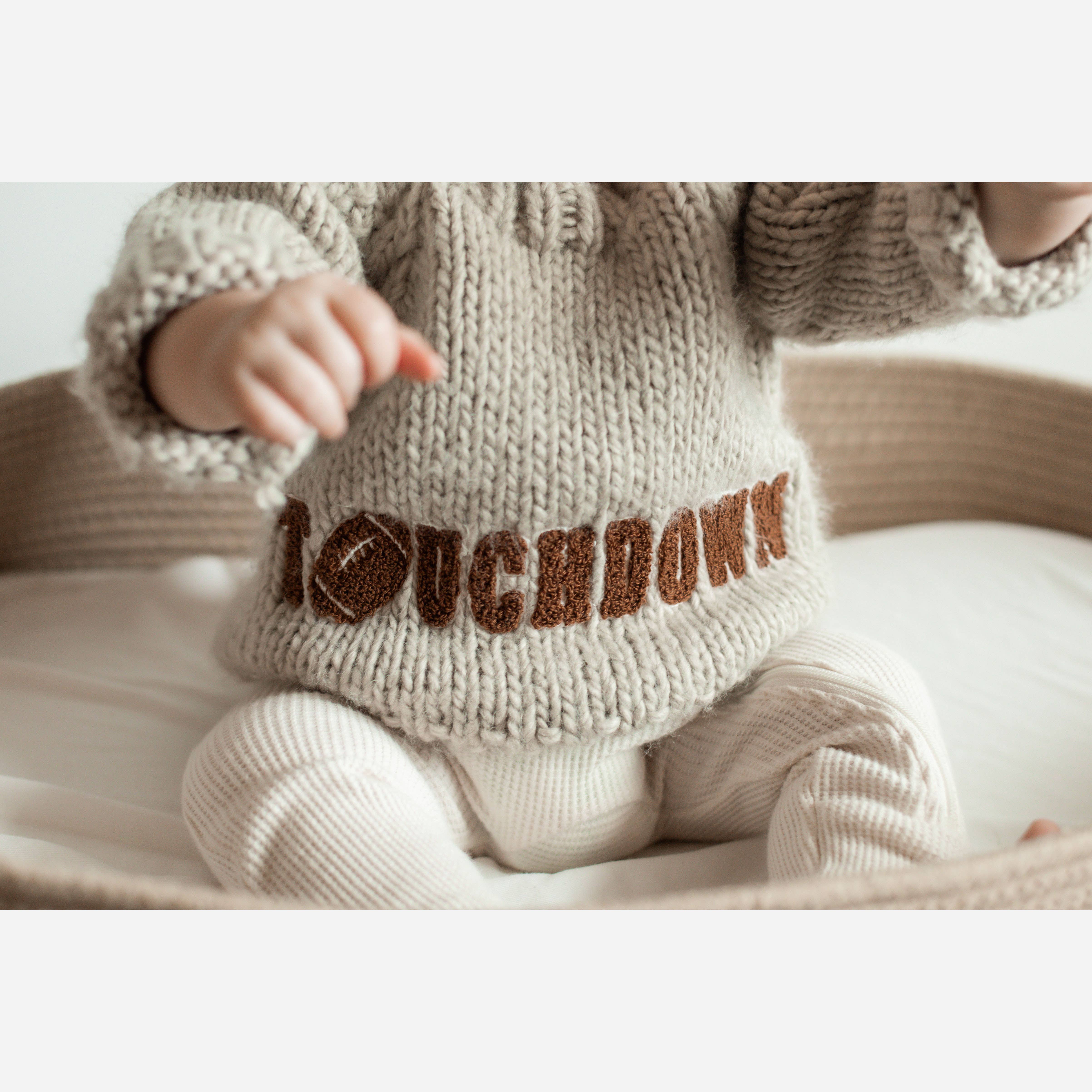 Huggalugs - Wholesale Knit Sweater - Baby - Touchdown Football Sweater for Baby & Toddler5
