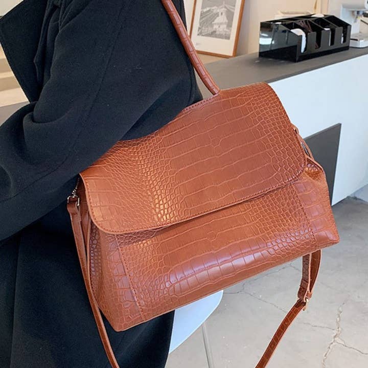 ACCITY - Wholesale Shoulder Bag - Women's - WOMEN LEATHER TOTE BAG SHOULDER BAG_CWAB13855