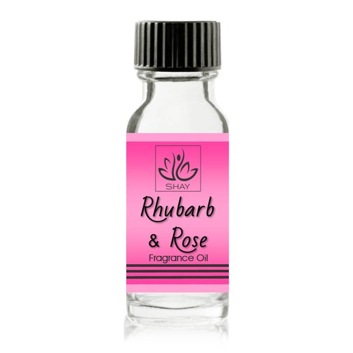 Rabarber & Rose - 15 ml geurolie fles voor wholesale door Rare Gear