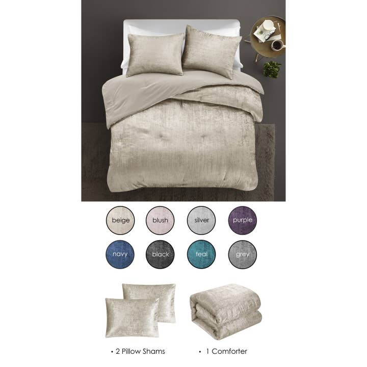 Inspired home - Wholesale Bedding Set - Moriah Comforter Set30