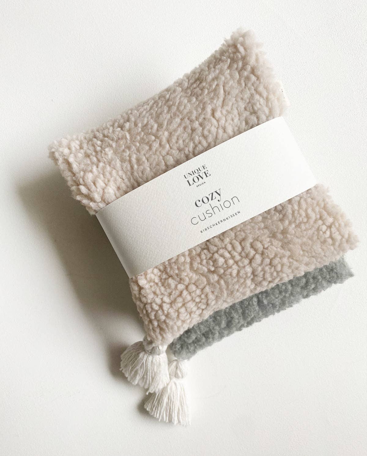 mousse cherry stone pillow - cozy cream for wholesale on Faire3