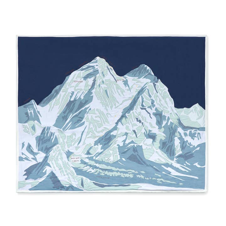 Portrait de la montagne Everest pour la vente par Haptic Lab