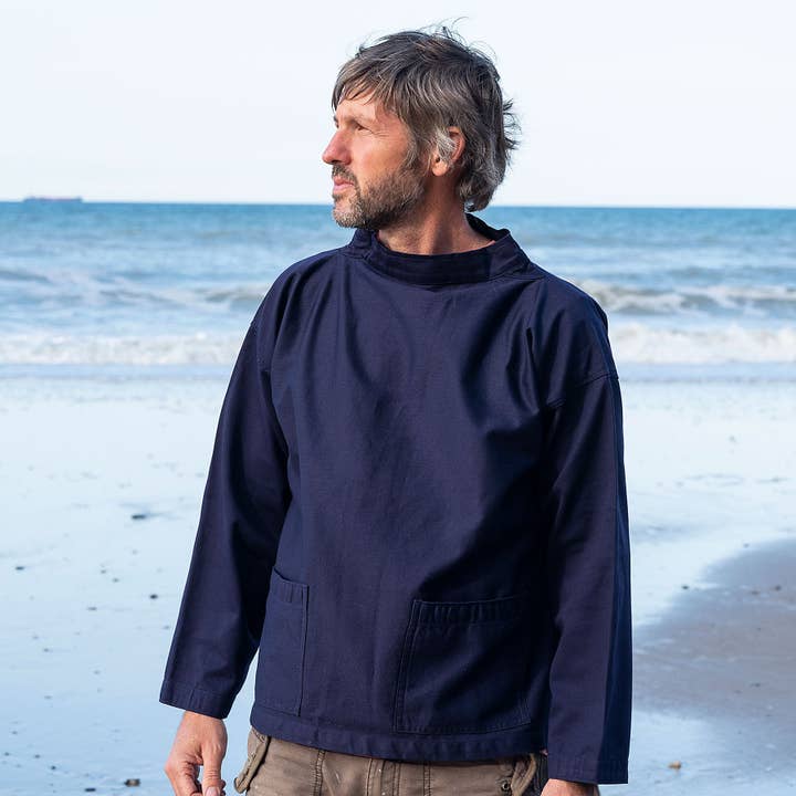 Yarmouth Oilskins - Wholesale Jacket - Women's - The Classic Smock - Navy1