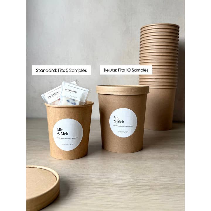 The Soil Pot – wholesale Wax melt – Mix & Melt Tubs1