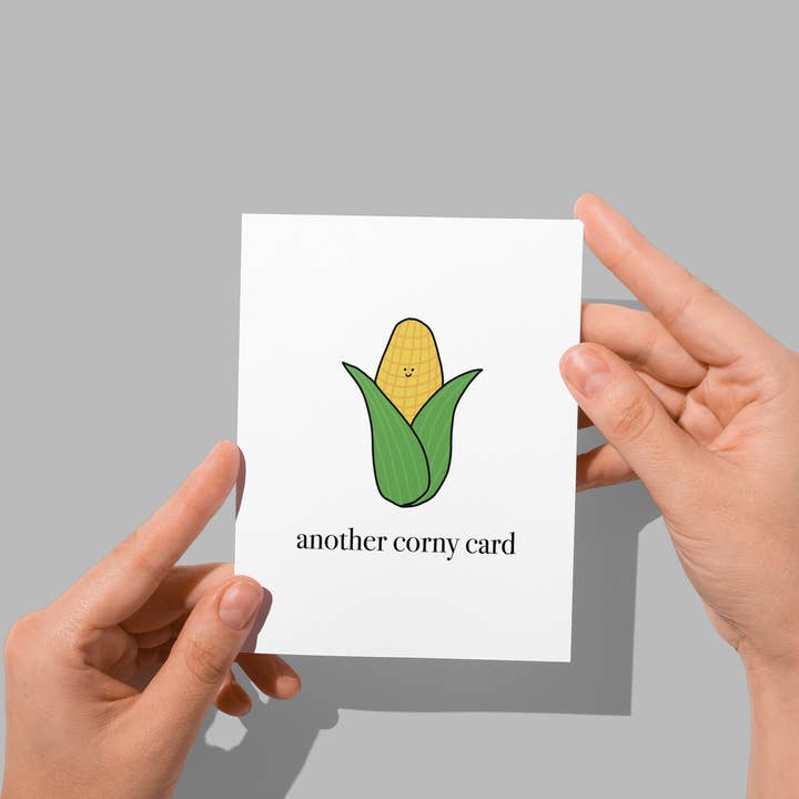 Carte de vœux Punny - Corny Card pour la vente par Eastern Trend