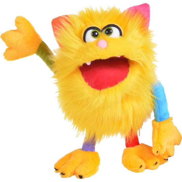 Thin Air Brands - Wholesale Puppet - Kids & Baby - Living Puppets - Sassy 14inch Yellow Hand Puppet