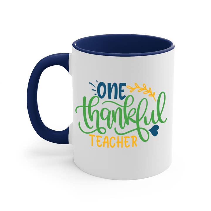 Mugs R Us - Vendita all'ingrosso Tazza - one thankful teacher Style 156#- Tazza da insegnante/tazza da caffè16